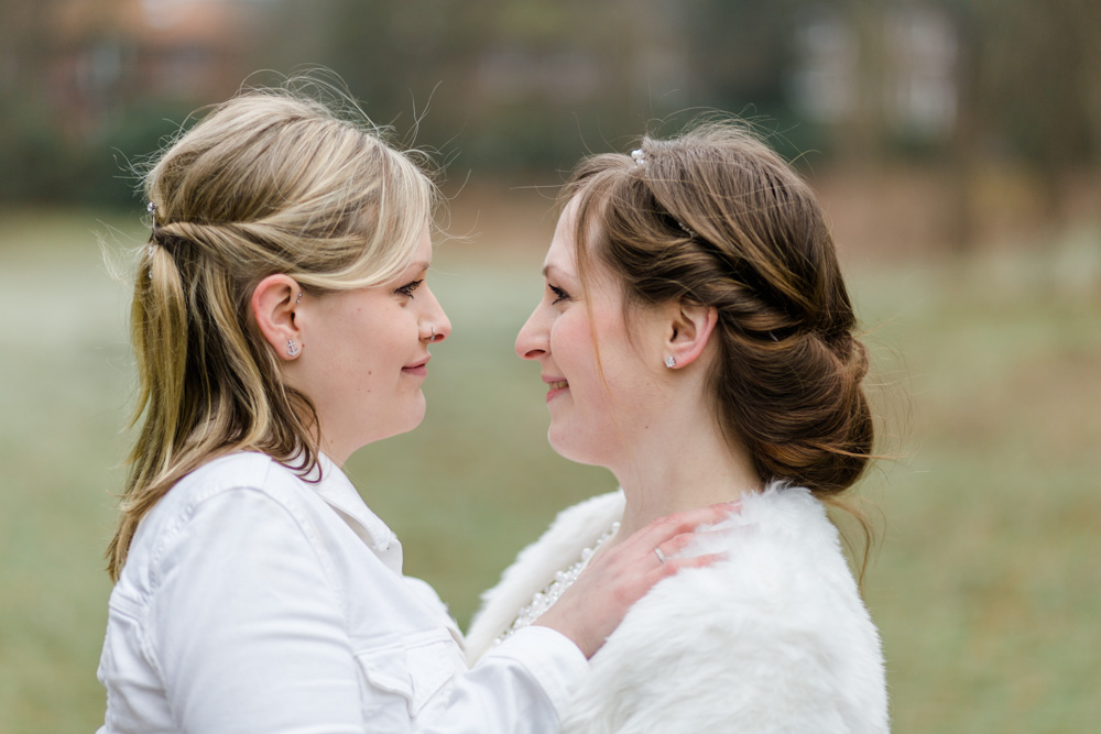 Hochzeit im Standesamt Wandsbek und Ohlendorffsche Villa in Volksdorf